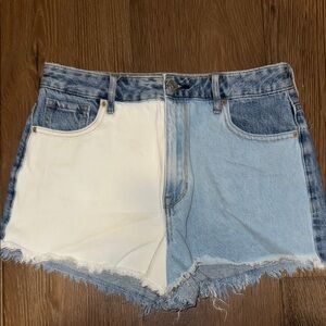 Pacsun Denim Two-Tone Women's Shorts